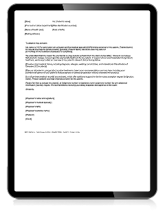 Letter of Medical Necessity Sample PDF thumbnail.