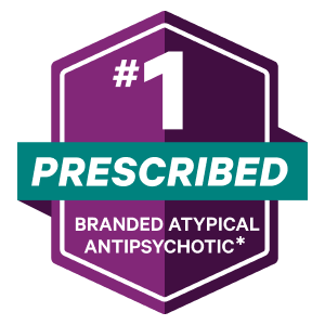 VRAYLAR is the number 1 prescribed branded atypical antipsychotic.